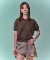[NF] MILD HACHI KNIT CARDIGAN_(BROWN)_F24QB302