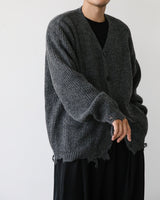 LIF OVER DAMAGE CARDIGAN