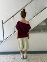  easy shirring capripants 