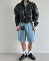 Seat coating zip-up jumper