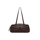 muva. Multi‑Pocket Genuine‑Leather Large‑Capacity Shoulder Bag, Cowhide Underarm Pillow‑Style Daily Purse, New Arrival Oct 17