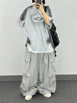 mild cargo long pants