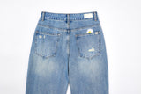 2ND REORDER EMBROIDERED FLARE JEANS code 25101