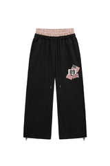 rd チェックパンツ  (black)