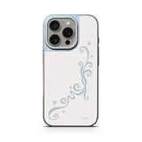 Wavy Color Bumper Case (BLUE)