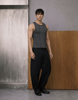 Exposed Seam Ribbed Tank