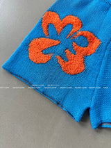 Flower knit bikini swimwear