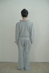 Lovely frills zip up