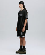 GOTHIC SYMBOL BASEBALL JERSEY JACKET_BK