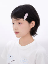 ドットクッキーヘアクリップセット