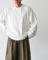 GRM ルーズフィットオーバーサイズロングスリーブTシャツ