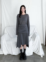BIG POCKET WRAP SKIRT