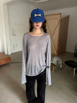 tencel loose cutting T 