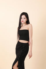 Simple Tube Top Black