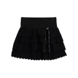 ELFIN PUNCHING TIERED SKIRT