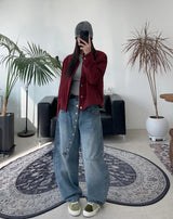 Cliff Dyeing Cotton Jacket