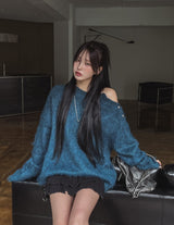 Canchu Eyelet Tiered Miniskirt