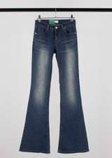 NEEDLEPOINT BOOTSCUT DENIM