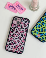 【MADE】 PKCW leopard phonecase (pink)