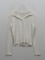 PB Open Collar Cardigan T-shirt