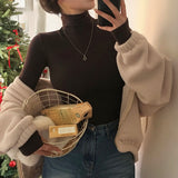 [BELLIDE MADE] バックレイズドフィンガーホールターンTシャツ