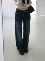 キノローライズワイドデニムパンツ (one color)