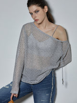 ONE-SHOULDER COVER UP