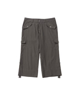STRAP POINT CAPRI PANTS - CHARCOAL