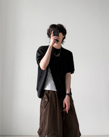 Summit Slash Half Knit