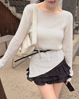 ベティーアンバランシードニットウェア (With Belt)