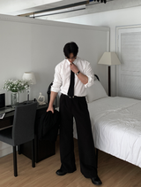 Glass Easy Classic Daily Semi-Overfit Shirt