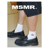アイラブMSMRロゴキュアーターソックスブラック