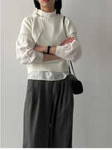 Riton Round Half Knit