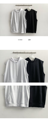 FIFO Oversized-Fit Hooded Vest