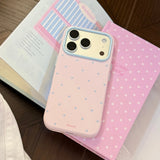 Y2K Color Block Polka Dot iPhone-Compatible Case