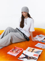 [Unisex] BASIC LINE ONE TUCK WIDE SWEAT PANTS (2color)