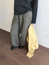 バーティカルバルーンワイドパンツ(2color)
