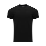 Daily Plain Muscle-fit Tshirt Black