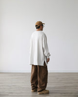 NCB HEAVY SIZE BALLOON LONG SLEEVE TEE