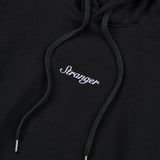 ストレンジャーリラックスフィットロゴフーディー (Black)