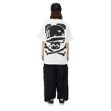 WHITE FISHEYE LOGO TEE