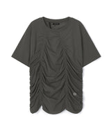 [LAN ARCHIVE]フロントシャーリングショートスリーブTシャツ