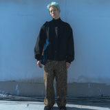 ウールブルゾンジャケット / Black