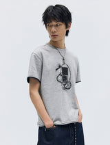 26SS★ MP3 GRAPHIC LAYERED HALF T