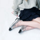 Point toe Maryjane Flat - 2color