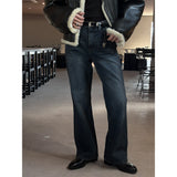 [FLARE FIT] Relax flare fit denim pants(2color)
