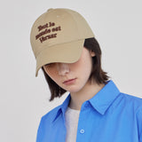 TMV Lettering Ball Cap / Twill Beige