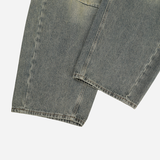 Simon Curved Denim Pants