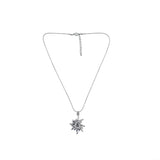 [MADE] neeka-sun necklace (black/silver)
