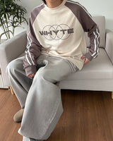 Print Raglan Track Long Sleeve